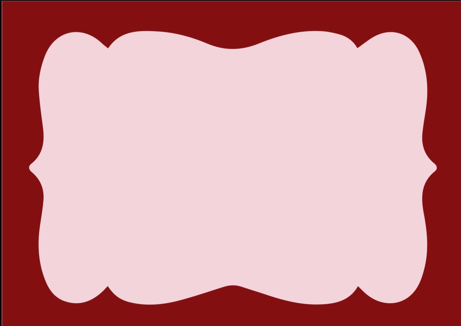 Rosé Frame Placemats