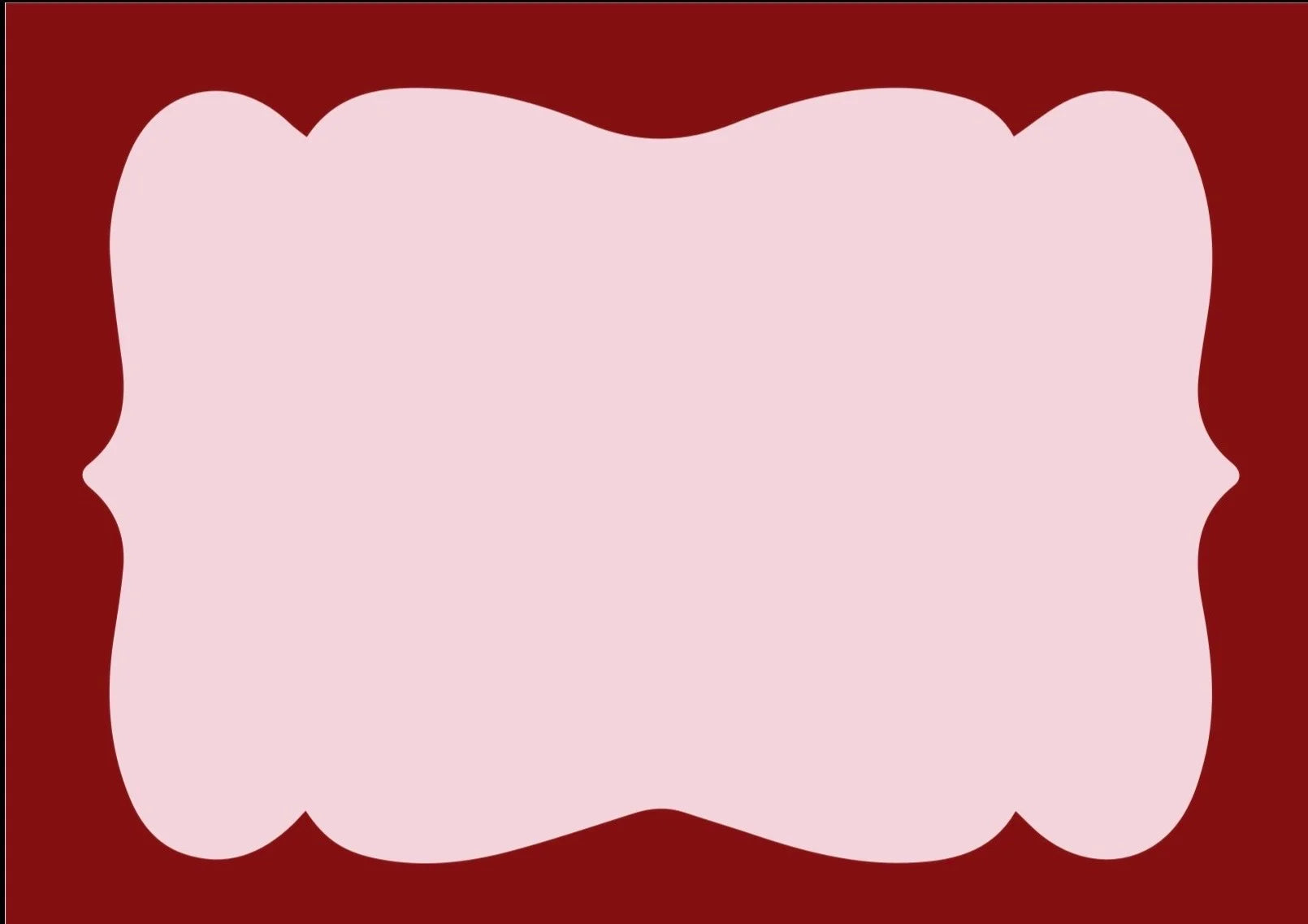 Rosé Frame Placemats