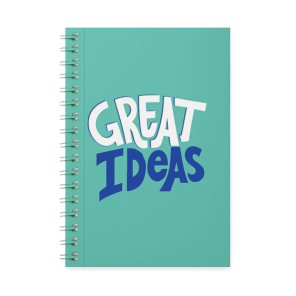 Great Ideas A5 Coiled Notebook