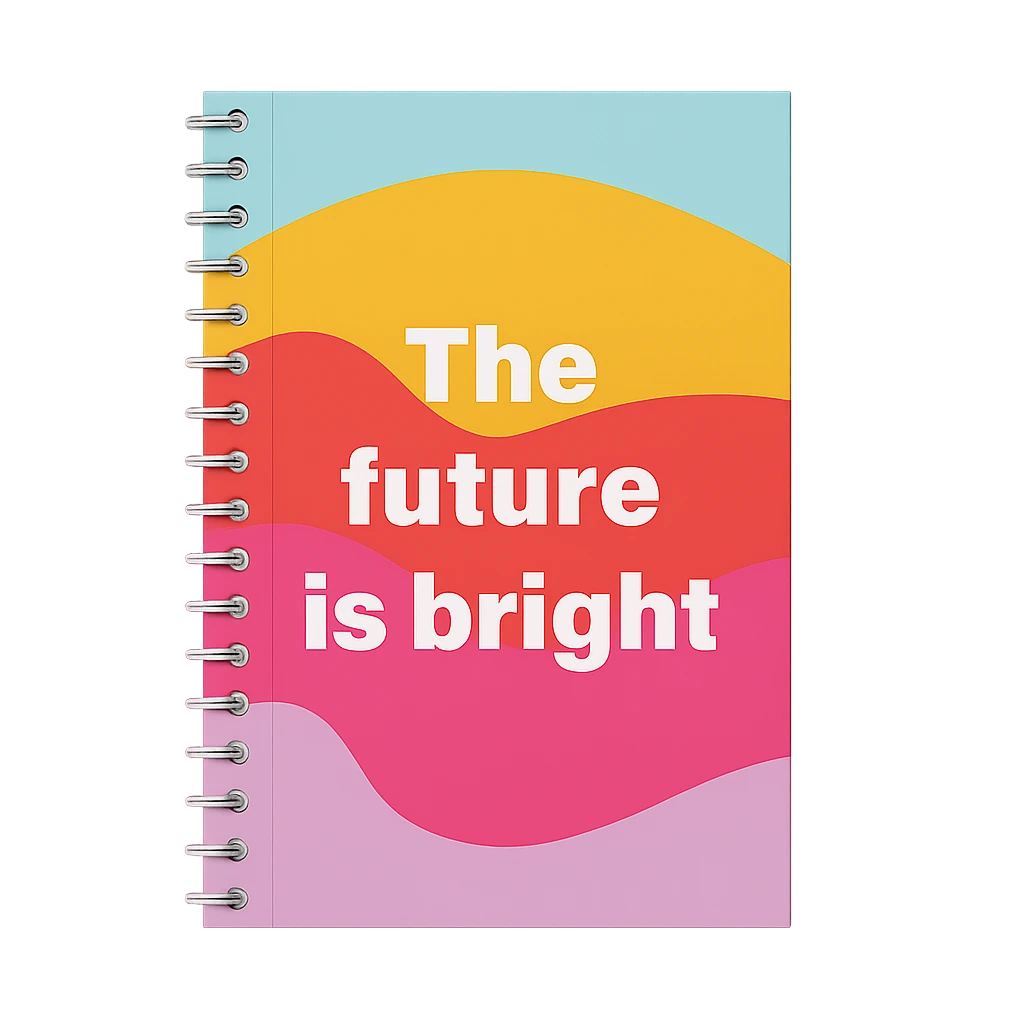 summer is a state of mind A5 Coiled Notebook