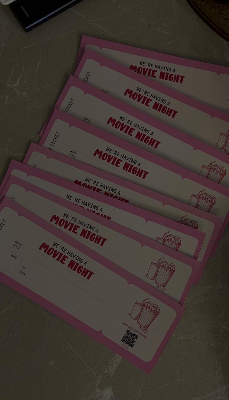 Girls Movie Night Gathering Set