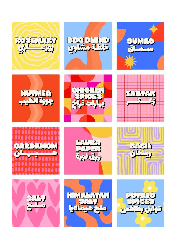 The Spice Vibes Labels – Classic