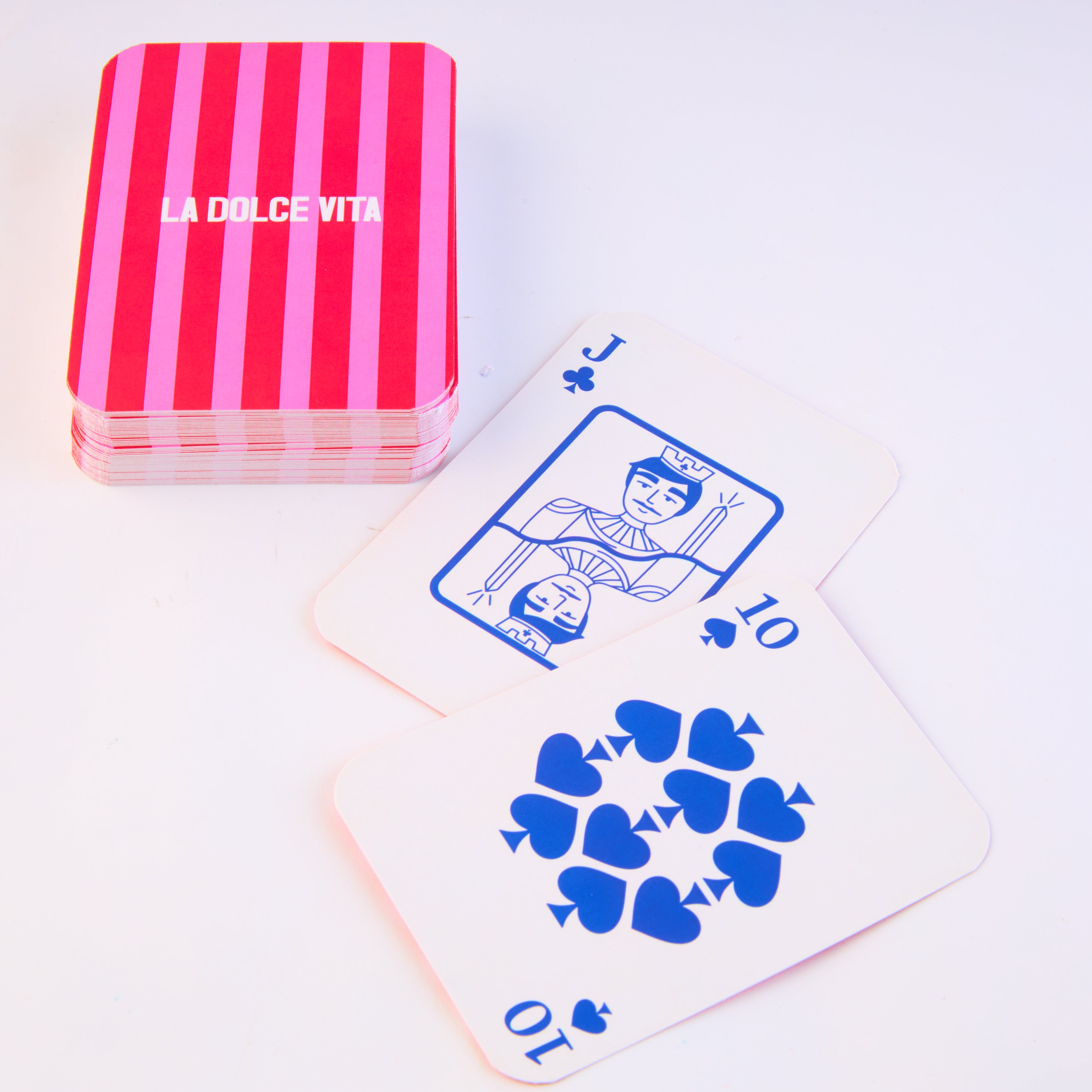 Scarlet Crush Playing Cards