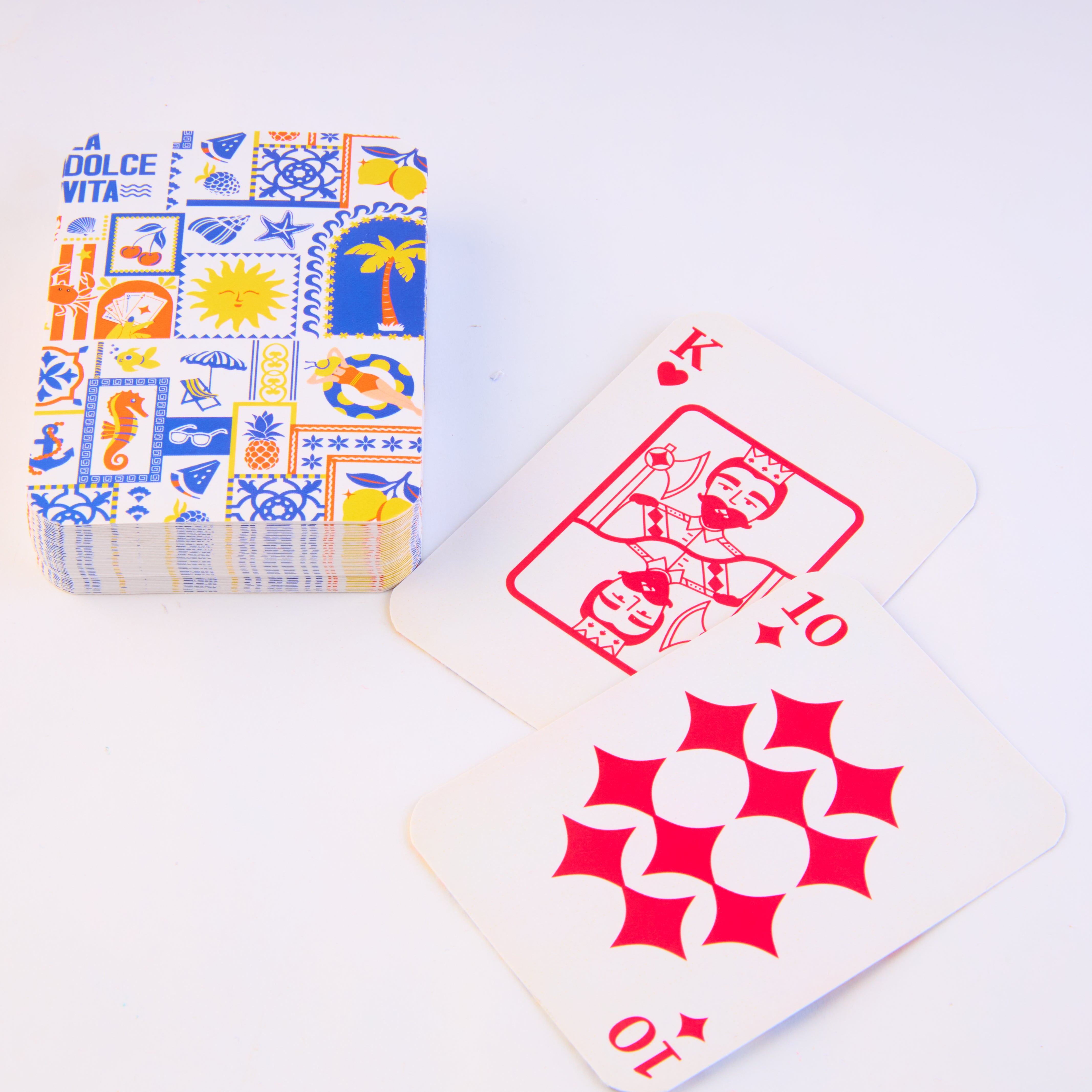 Sunshine Sips Playing Cards