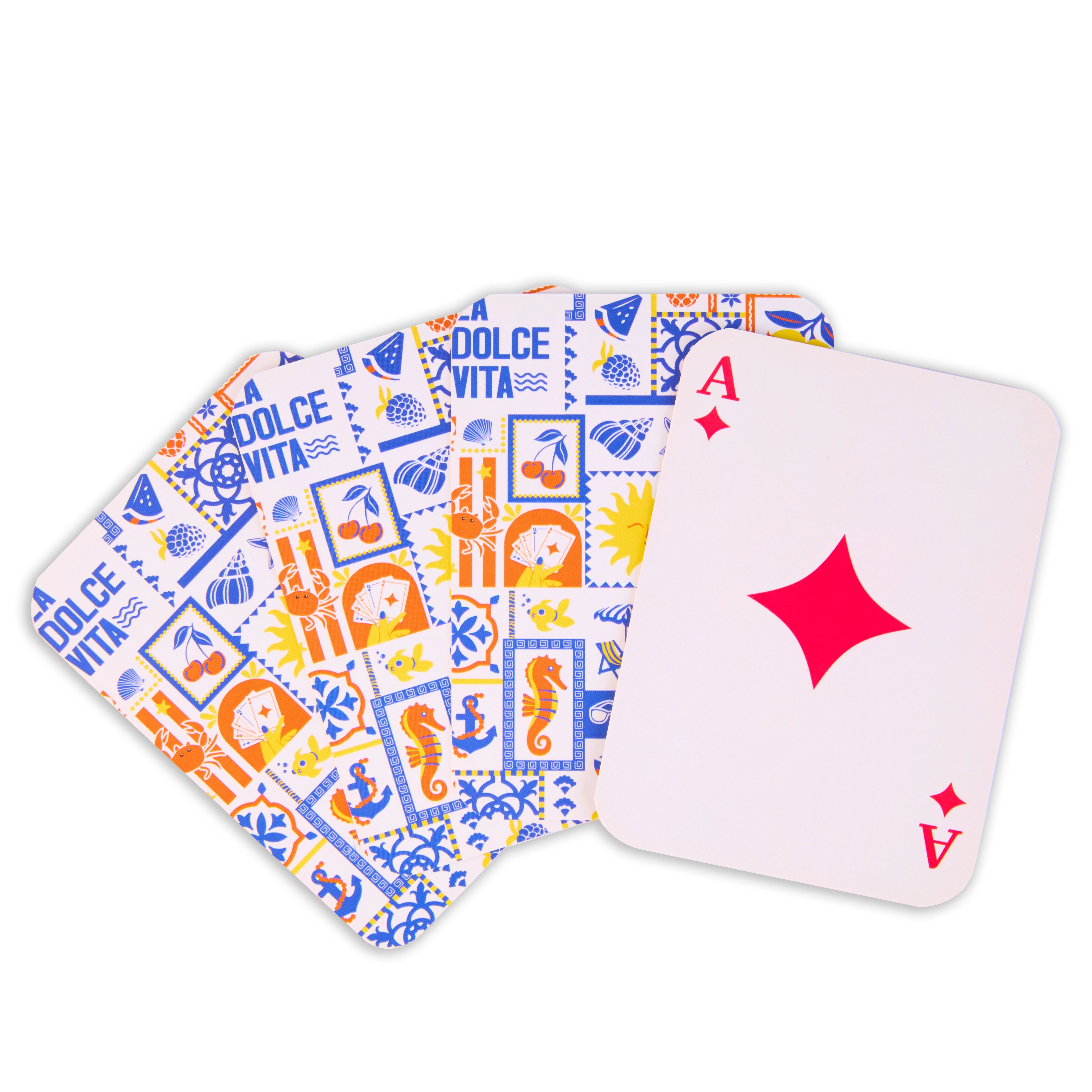 Sunshine Sips Playing Cards