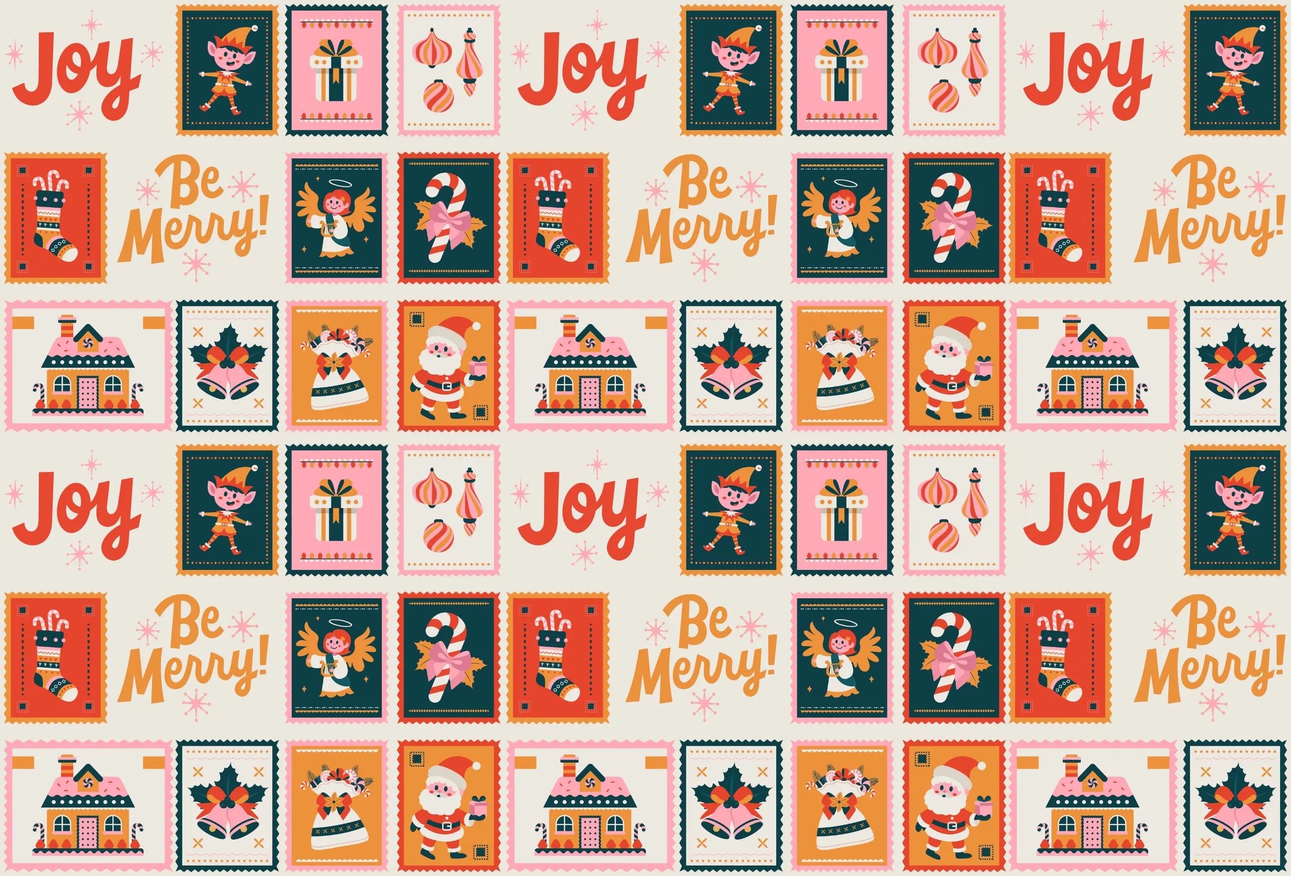 Christmas Joy Wrapping Paper