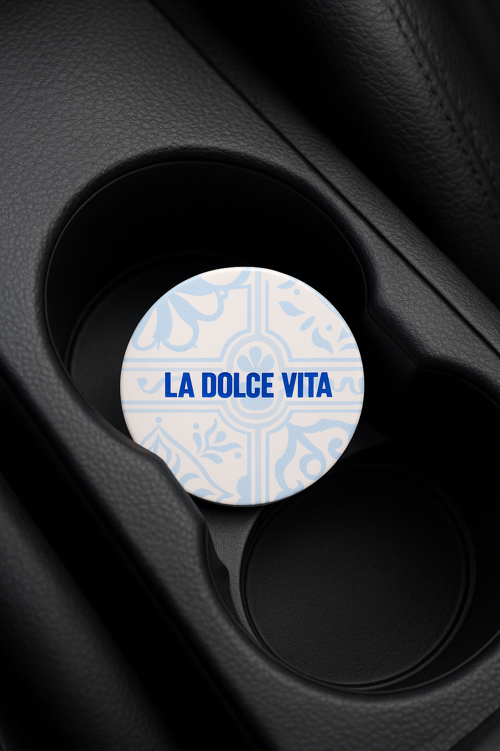 Ocean Whispers -  Set of 2 Car Coasters