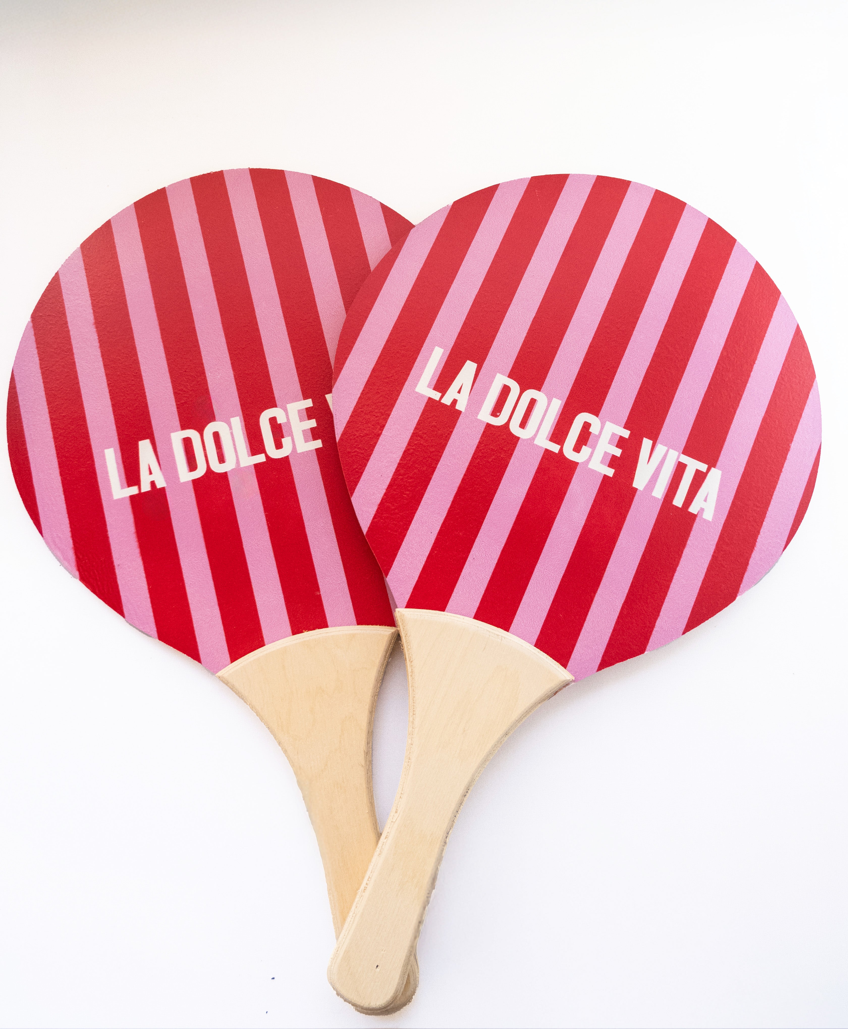 Scarlet Crush Beach Racket