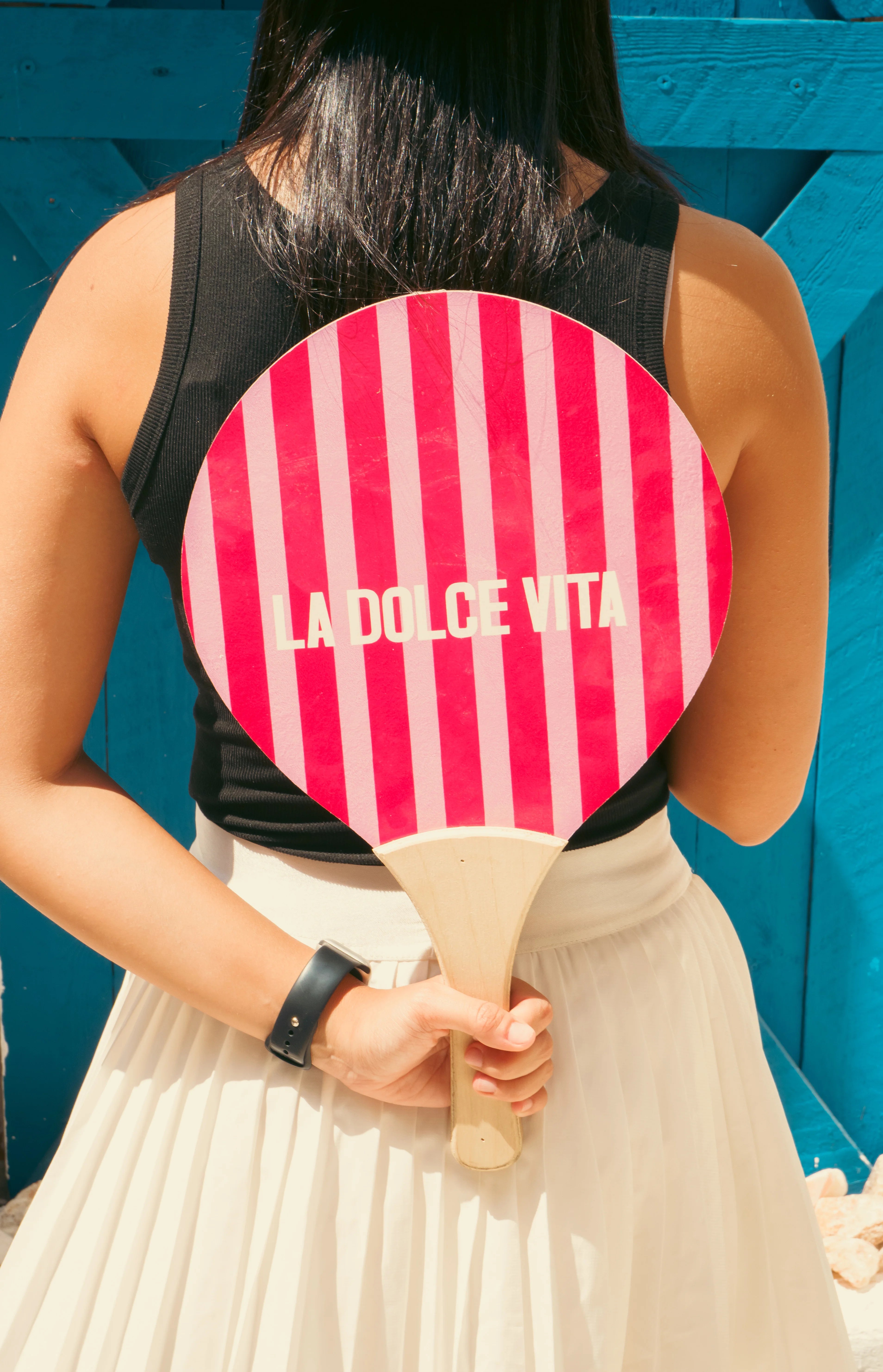 Scarlet Crush Beach Racket