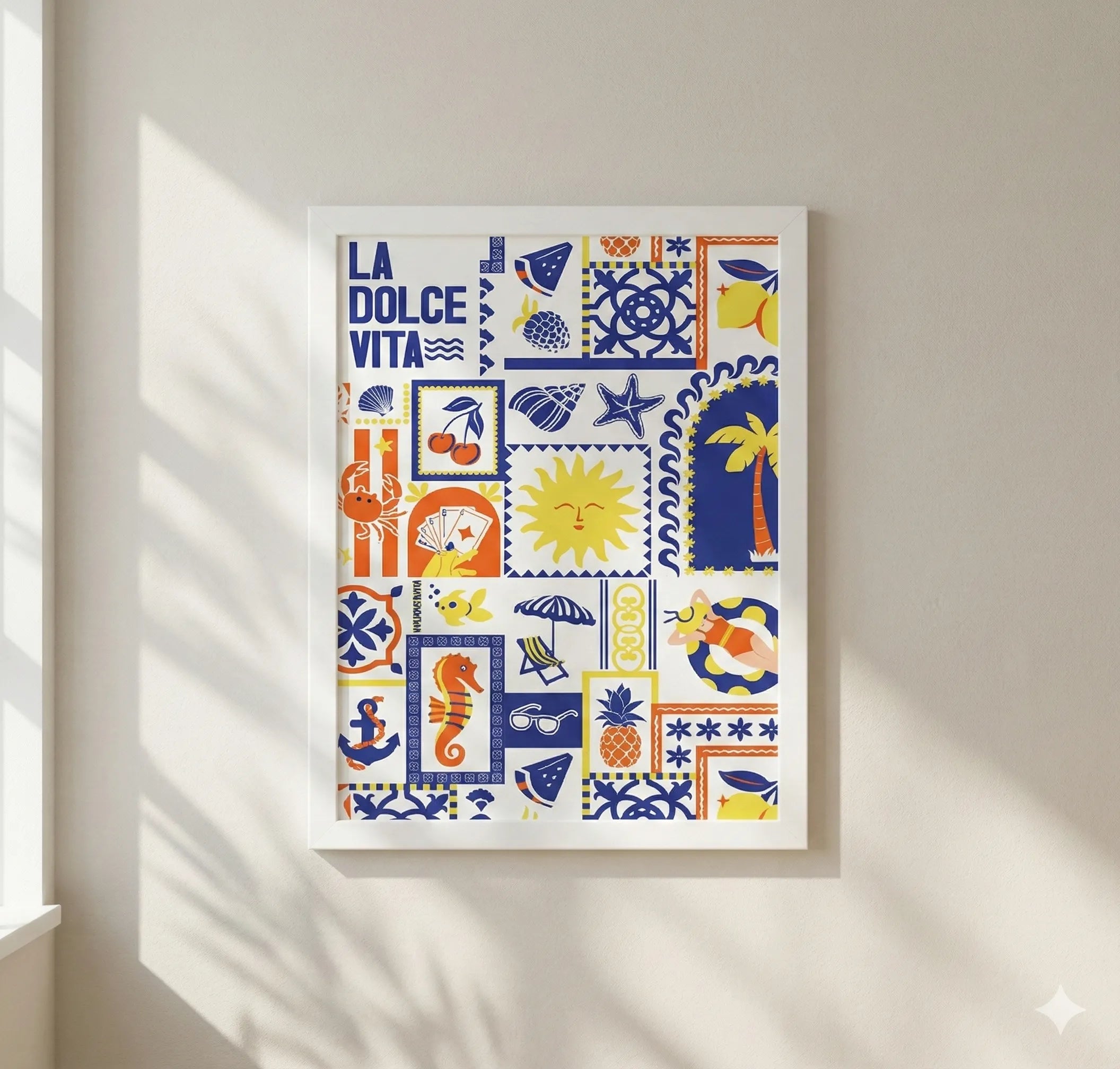 Sunshine Sips Home Frame