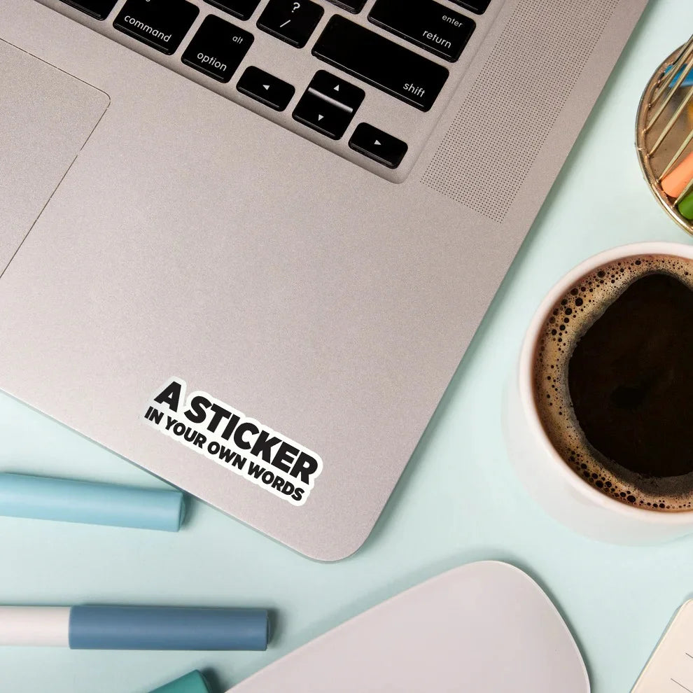 Customize Text Sticker