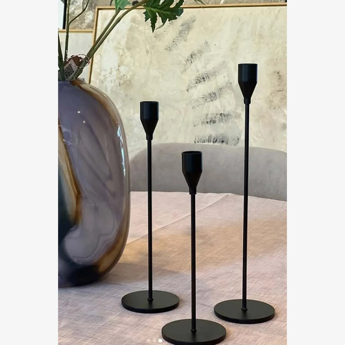 Candle Holders - Set of 3